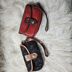 💫💛Double Pack💛💫Dooney & Bourke Wristlet Bags